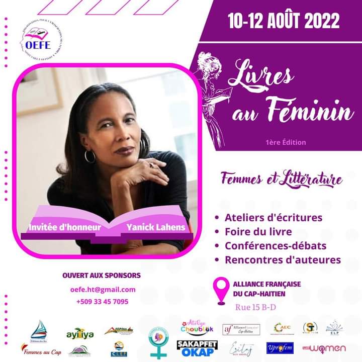 Cap-Haïtien s’apprête à accueillir la première édition de « Livres au Féminin »
